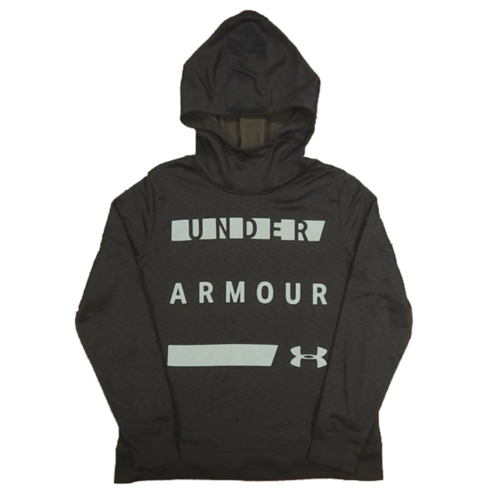 Under Armour Black & Gray Hoodie Sweatshirt